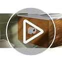 Auxmir Self-Adhesive Gold Toilet Paper Holder - SUS304 Stainless Steel
