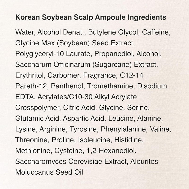 Korean Hair Growth Serum - Biotin Scalp Ampoule for Thinning Hair | Non-Greasy, 40ml
