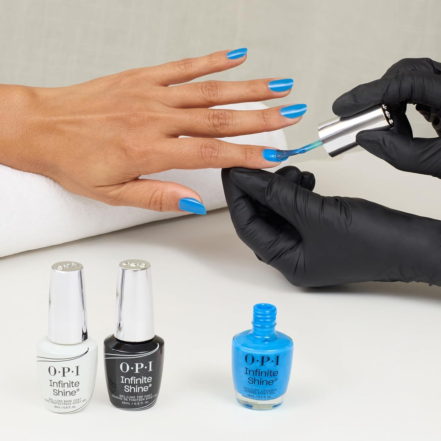 OPI Infinite Shine Nail Polish - Opaque Crème & Shimmer Shades | Vegan, Long-Lasting Gel-Like Finish | Trip to the Brite Side