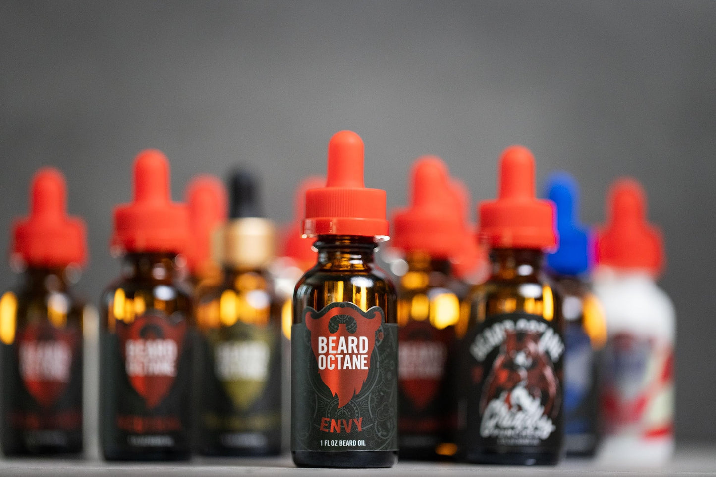 Beard Octane Beard Oil for Men – Cold Start (Peppermint, Tea Tree, Eucalyptus) – Softens & Conditions Dry Beards With Argan & Jojoba – 1oz