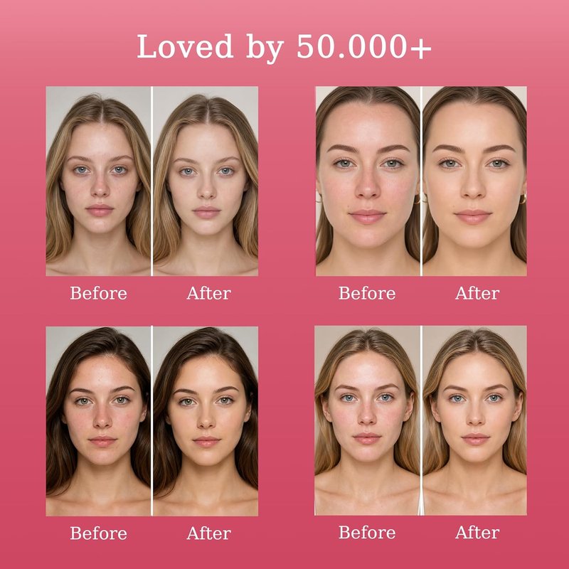 Color Changing Foundation - Skin Tone Adapting Liquid Makeup for Women | Hydrating Coverage, Blurs Fine Lines (1 PC)