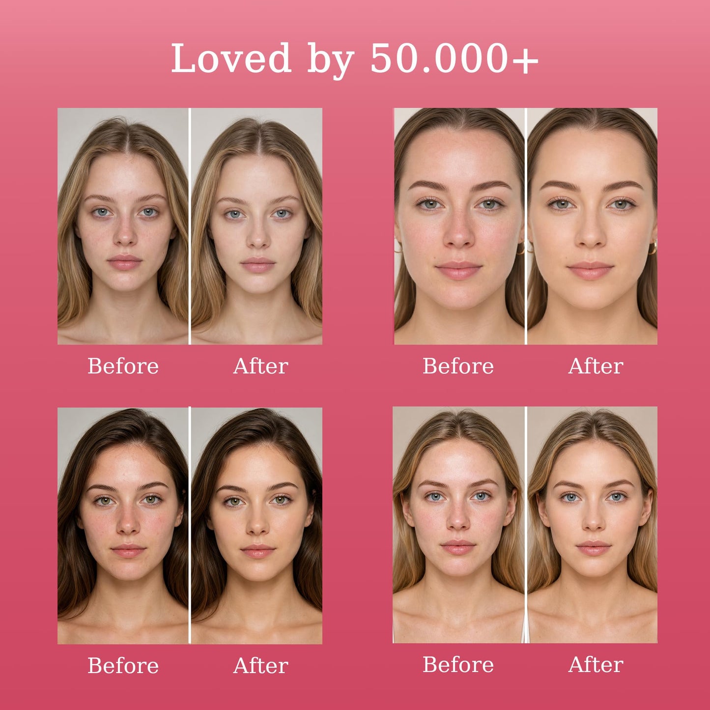 Color Changing Foundation, Skin Tone Adapting Liquid Foundation for Women, Self Adjusting Natural Finish Makeup, Hydrating Coverage for Mature Skin, Blurs Fine Lines (2 PCS)