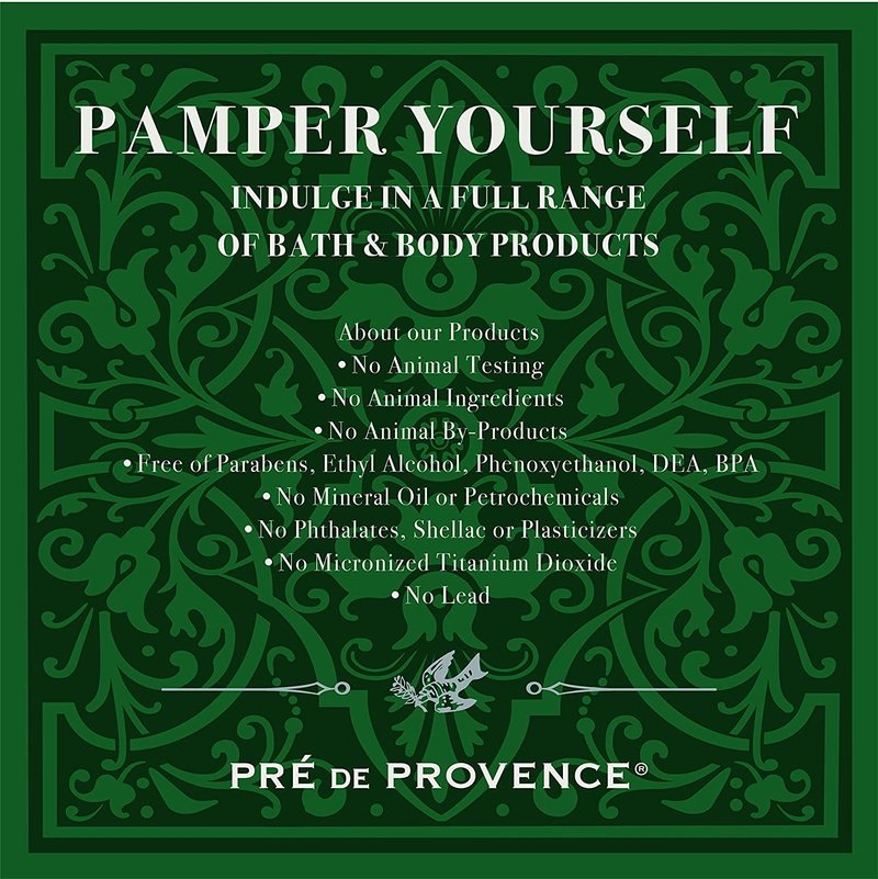 Pre de Provence Bergamot & Thyme Men's Fragrance Collection, Soap Gift Box, 200 Grams