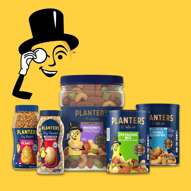 PLANTERS Honey Roasted Peanuts, 2.5 Ounce - 15 Count (Pack of 1) - Roasted with Honey and Sea Salt - Active Lifestyle, Movie and School Snacks - Kosher Peanuts