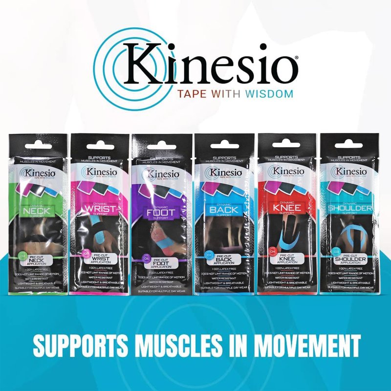 Kinesio 0850989002287 Pre-Cut Application Foot Tape