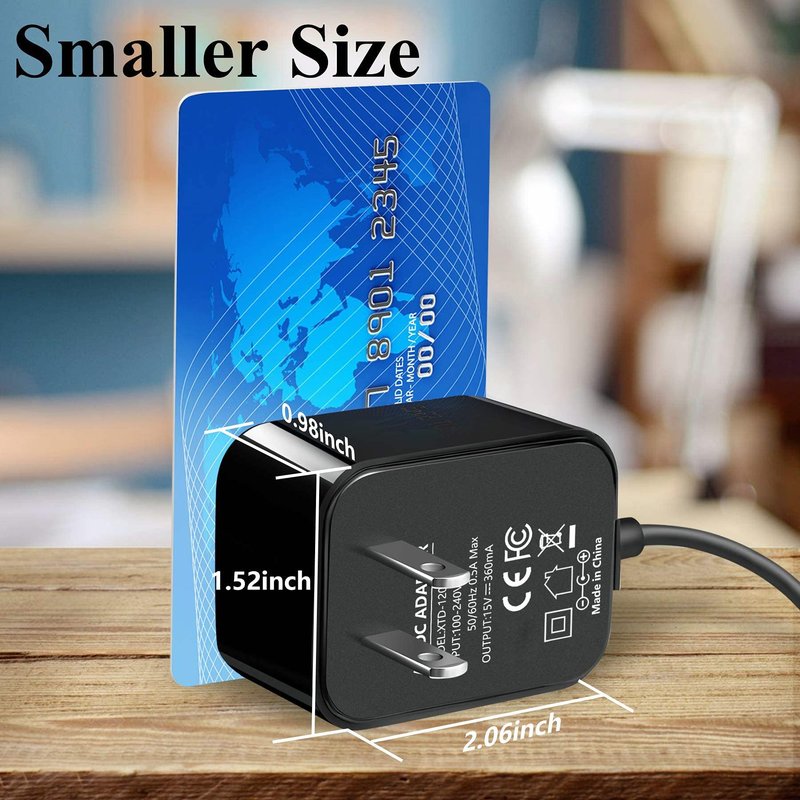 5V Replacement for andis Shaver Charger fits for Andis TS-1 TS-2 17150 17165 17205 17200 foil Shaver, to Replace ZD5C050100USW Z05C050100USW Class 2 Power Cord