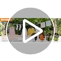 Portable Clothesline with Clips - 16.5 FT Travel Laundry Line