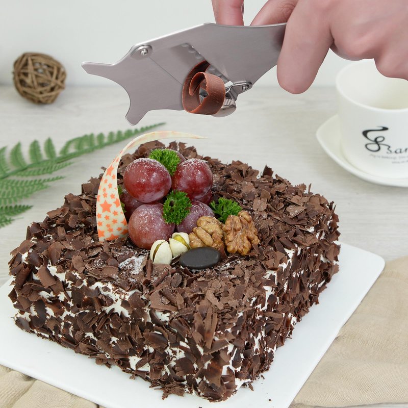 NOLITOY Professional Stainless Steel Truffle Slicer with Adjustable Blade, Truffle Cutter Cheese Scraper Chocolate Shaver Vegetable Peeler