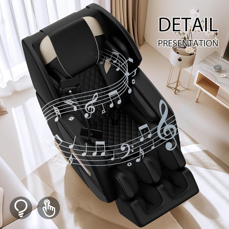 Full Body Massage Chair - Zero Gravity with Airbag Massage, Heating & Touch Screen | 2026 Model