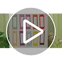 10-Pack Vintage Magnetic Photo Frames for 2x6 Inch Photos