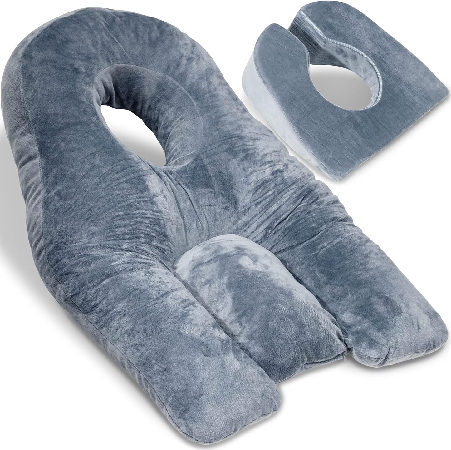 Face Down Pillow for Eye Surgery | 3-Vent Design for Easy Breathing - Vitrectomy & BBL Recovery, CertiPUR-US® Memory Foam