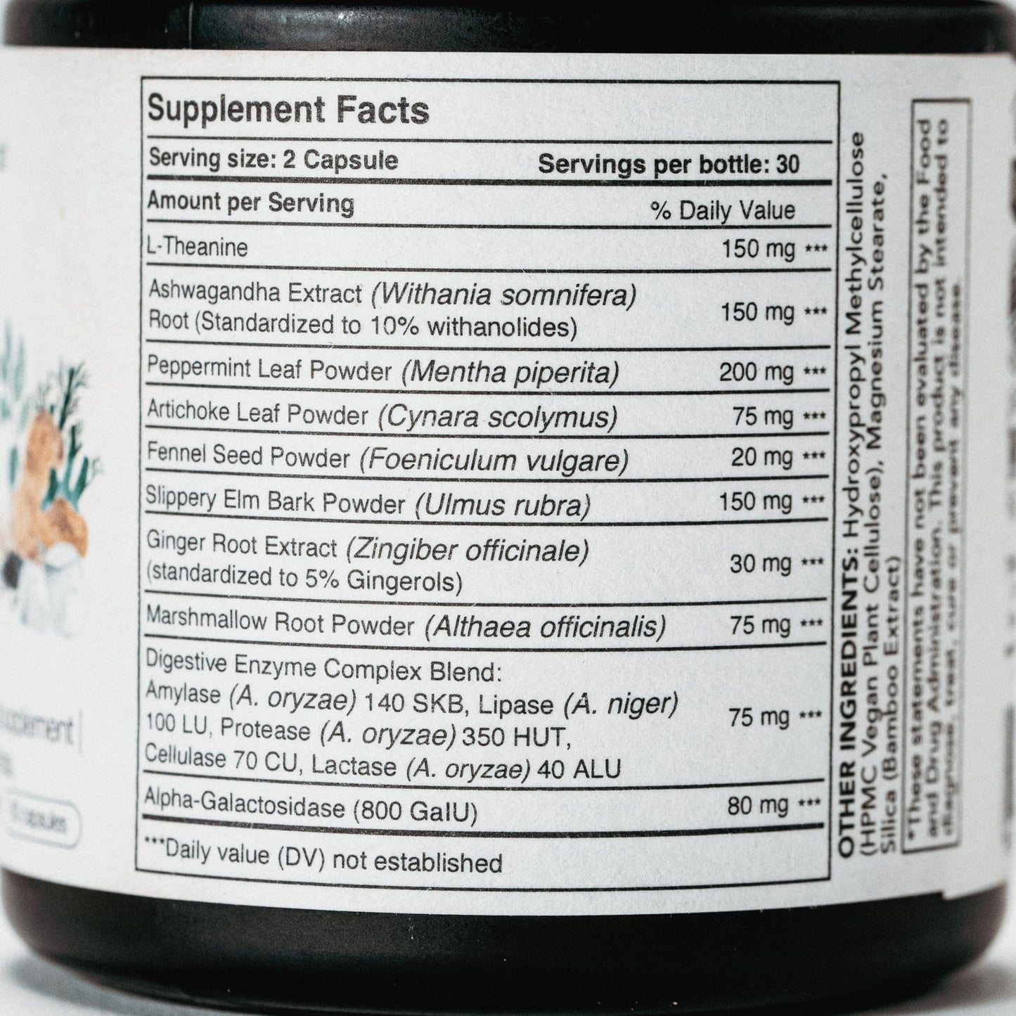 Sanctum™ Physician Formulated & Physician Recommended Gut Calming Supplement for Discomfort, Bloating, and Stress