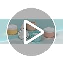 WLEAD Cream Travel Containers 4-Pack TSA Approved Silicone Jars 50ML (1.7oz)