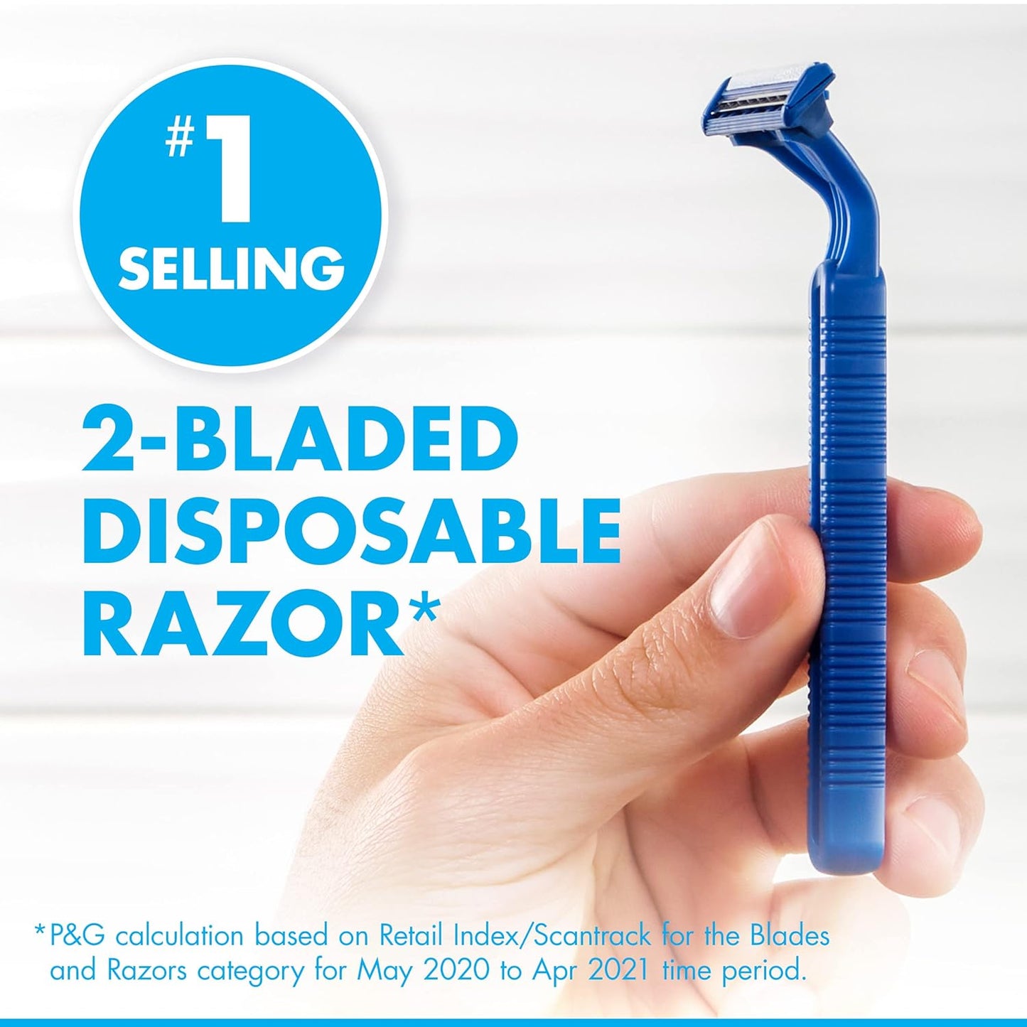 Gillette Men's Disposable Razors - Sensor2 Pivoting Head, 25 Count