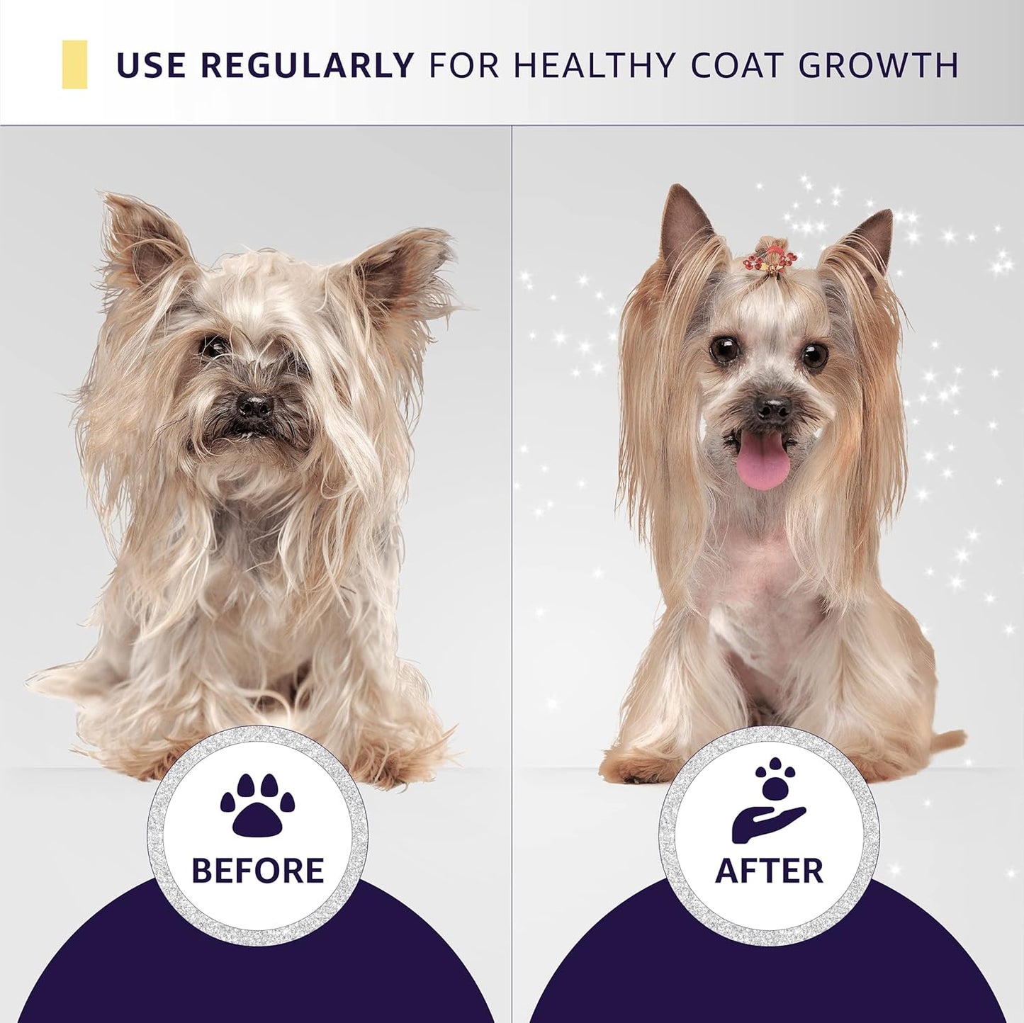 Ultra Dematting and Finishing Spray for Dogs & Cats - Perfect for Long Hair Pets