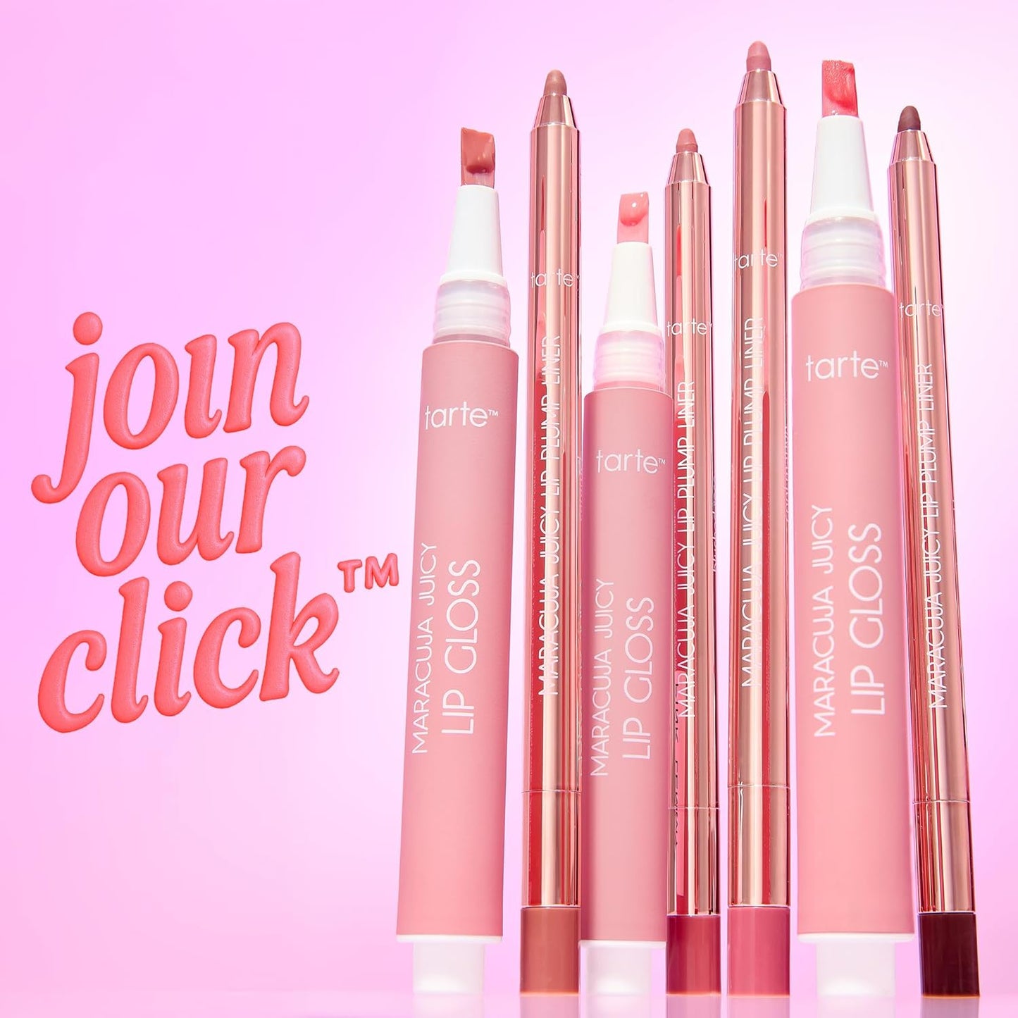 Tarte Maracuja Juicy Lip Gloss - Peptide-Infused Hydrating Balm | 12HR Moisture, Vegan, Full Size