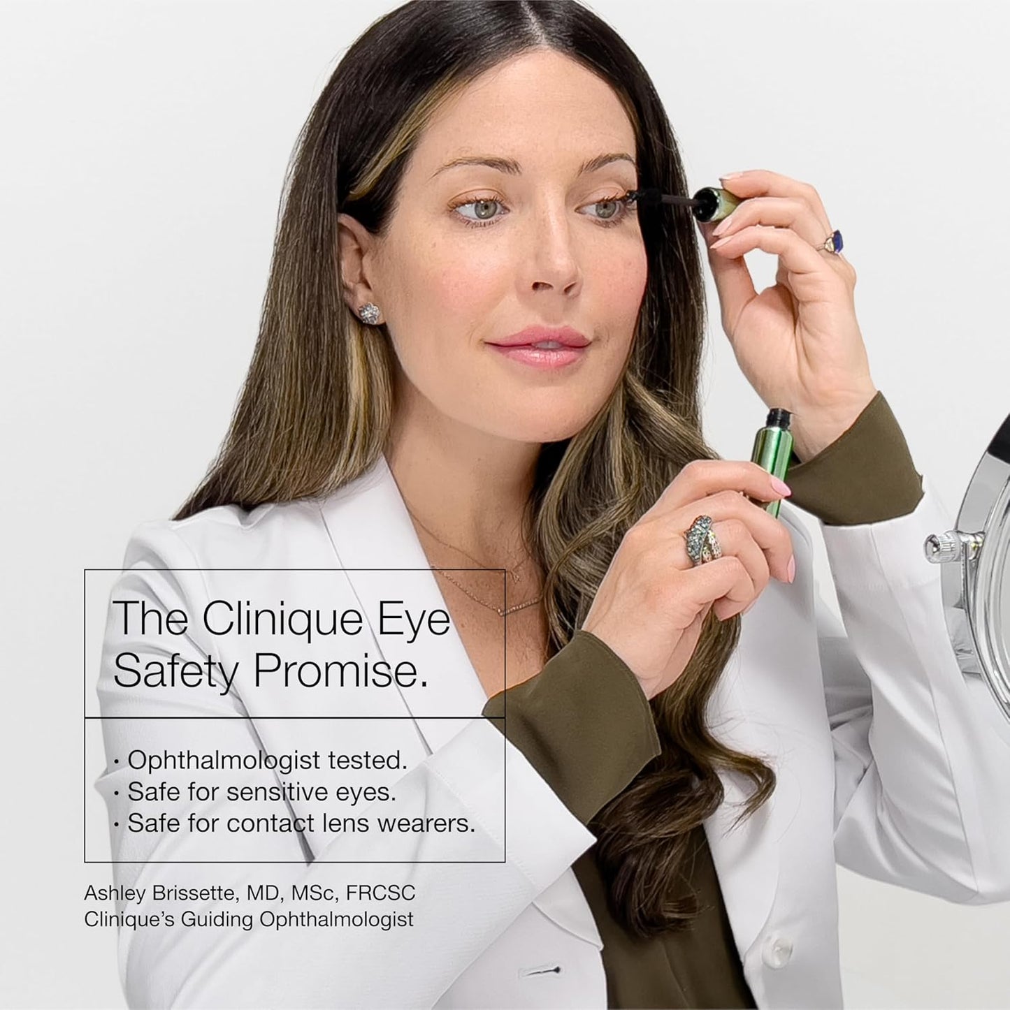 Clinique Lash Power Tubing Mascara - Long-Wearing, Lengthening & Smudge-Proof | Safe for Sensitive Eyes