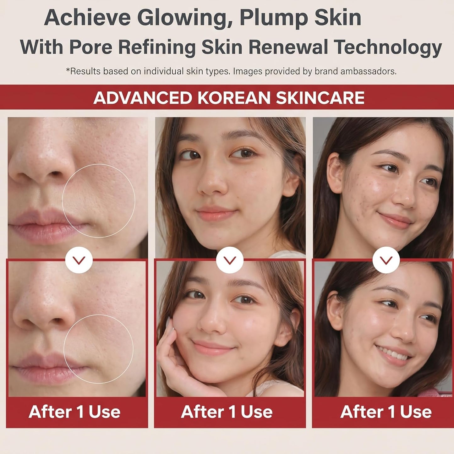 Surgia Pro 4-in-1 Korean Beauty Device - Facial Lifting, Pore & Collagen Care | Home Skincare Massager