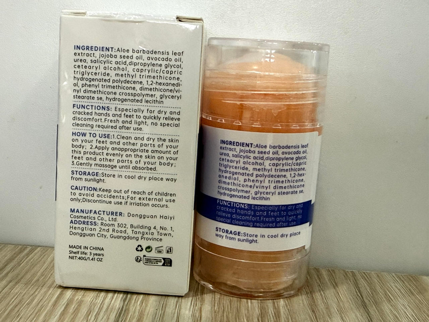Moisturizing Foot Cream Hydrating Foot Care Stick, New Hydrating and Anti-Cracking Foot Cream for Dry and Cracked Feet, Foot Lotion Heel Stick Fast Renews and Soothes Cracking and Dryness Feet (1)
