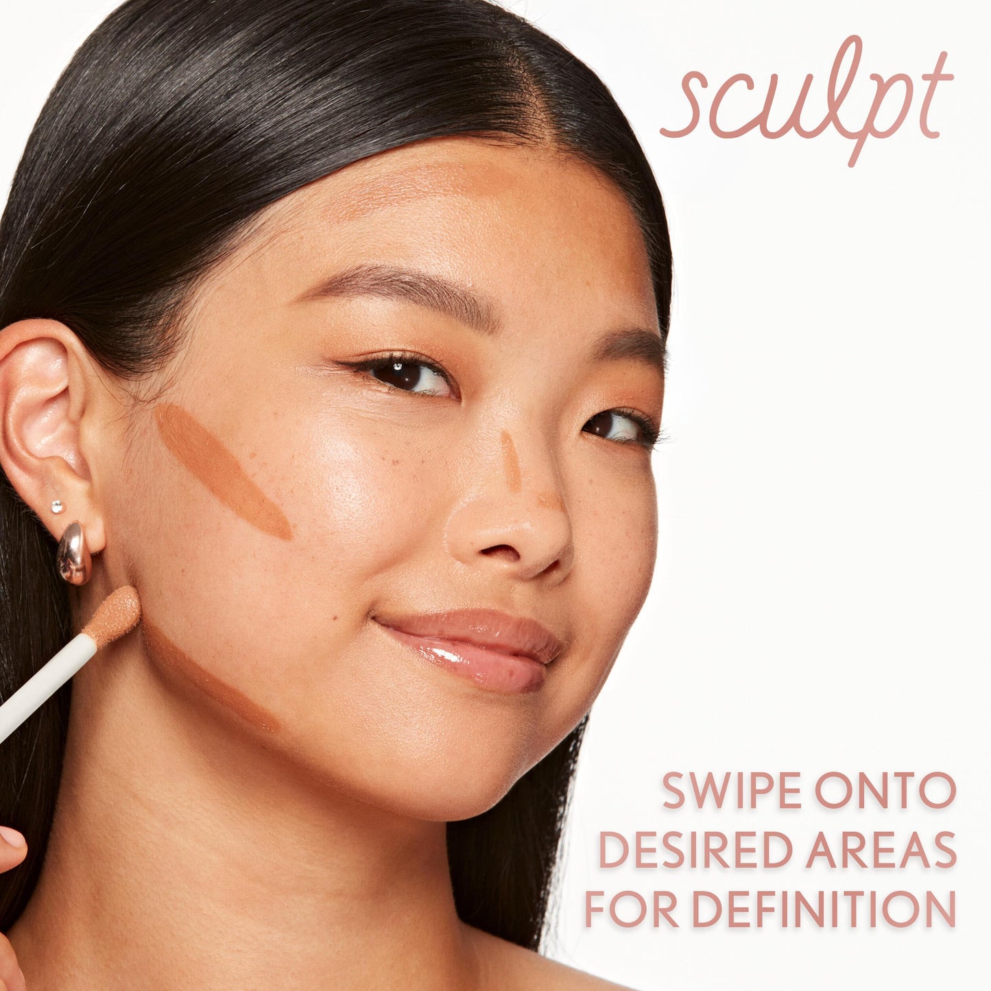 COVERGIRL TruBlend Sun & Sculpt Bronzing Glow Serum, Buildable, Radiant Glow, Wand and Pump Applicator - 10 Very Light
