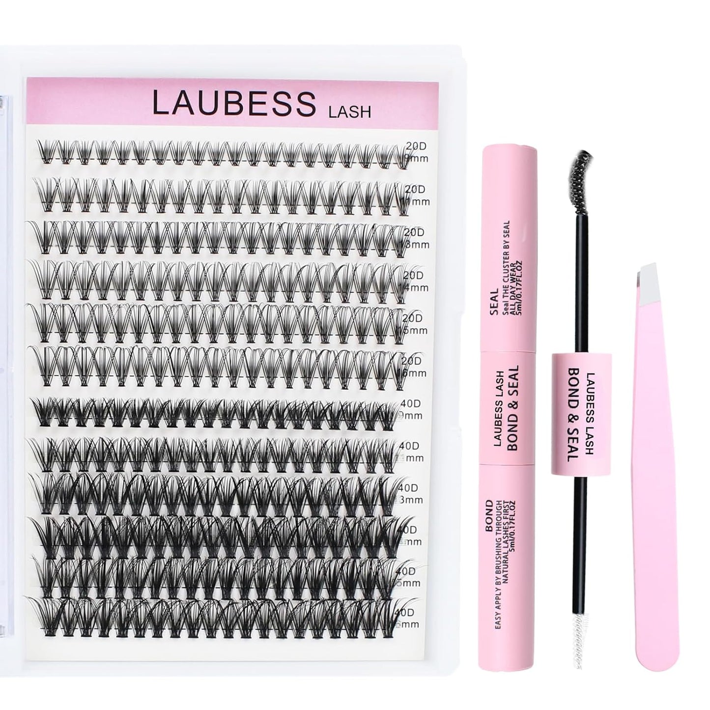 Lash Remover for Cluster Lashes - 5ml DIY Eyelash Extension Adhesive Remover for Home Use