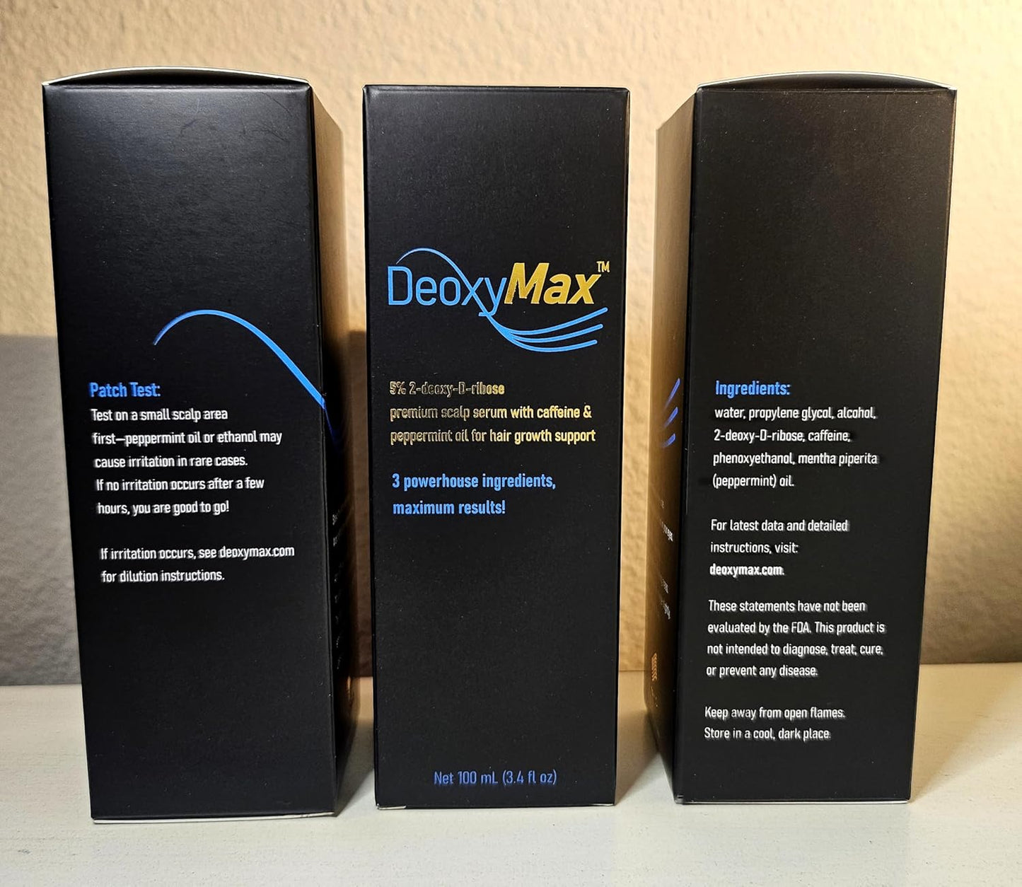 2dDr Hair Growth Serum - Promote Hair Regrowth with Caffeine & Peppermint Oil | 2-Month Supply