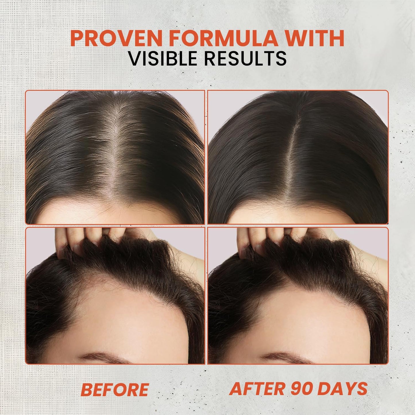 Advanced Hair Growth Serum for Men & Women – Hair Breakage Defence & Hair Density Enhancer – Multifunctional Hair Growth & Thickening Scalp Serum – Non-Greasy, Easy Absorb Formula – 60ml / 2.03 fl.oz