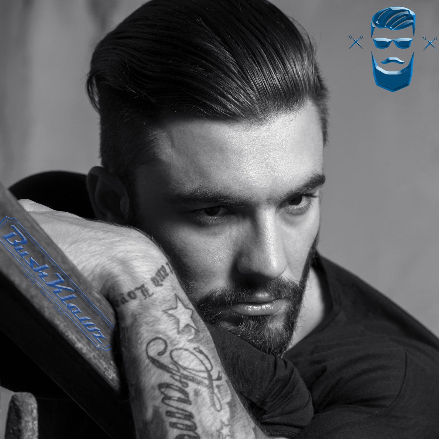 BushKlawz Classic Refreshing Cooling Soothing Barbershop After Shave Lotion Balm Toner Splash Variety Sampler Travel Kit Satisfy all Types of Viking Cannon Black Prime AfterShave Tonic Cologne