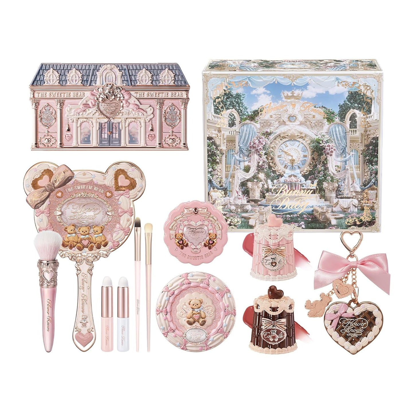 Violet Strawberry Rococo Makeup Gift Set - 12-Piece All-in-One Cosmetics Kit | Perfect for Anniversaries & Birthdays