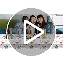 Hibachi Party Table Covers - 3 Pack Disposable Plastic Tablecloths 54x108 Inch for Asian Themed Celebrations