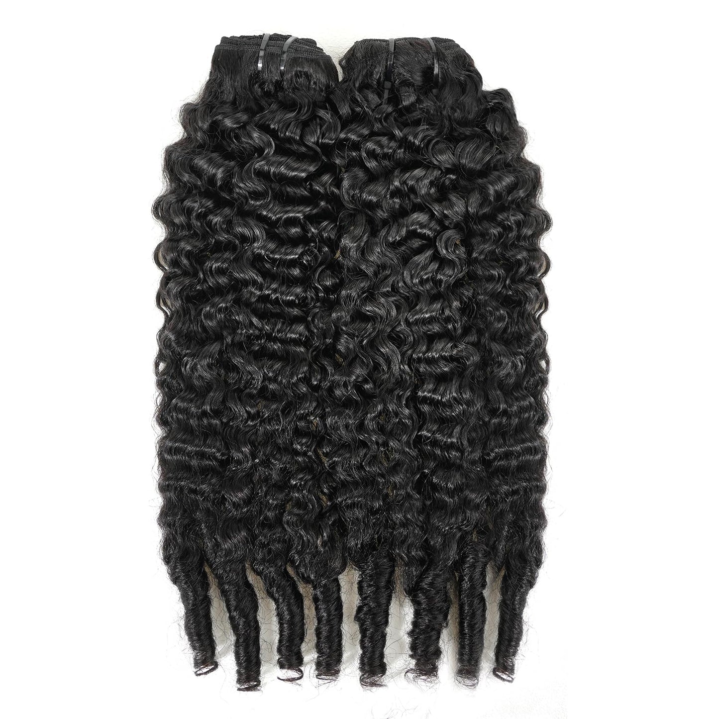 Mihugass Seamless PU Yaki Straight Clip in Hair Extensions Real Human Hair For Women Invisible Yaki Straight Clip ins (30inch,#1B)