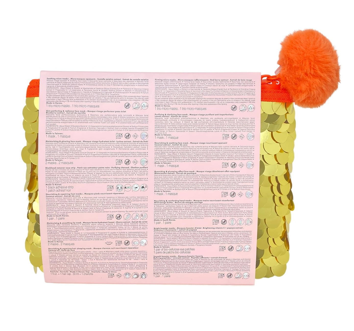 20-Piece Holy Sheet Mask Set | Hydrating & Revitalizing Skincare