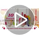 30 Pcs White Disposable Shot Glasses with Wristbands - 2oz Party Cups