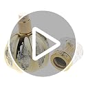 Housoutil 50ml Refillable Glass Perfume Bottle with Atomizer