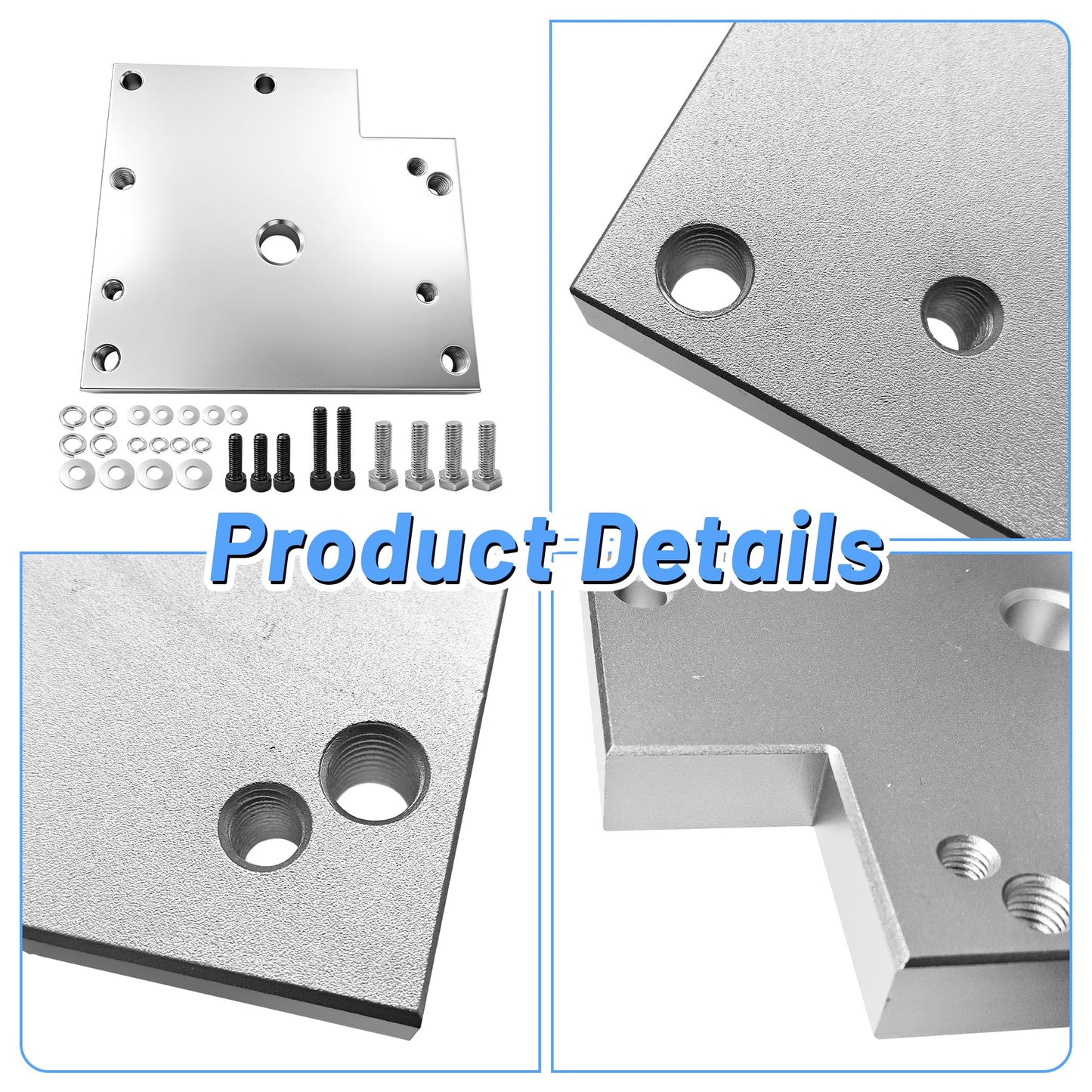 Motor Adapter Plate Set, Compatible with Razor RSF350 Models, Fit for MY1020 Motor Upgrade