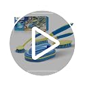 Koksi 4-Piece All-Purpose Deep Cleaning Brush Set with Ergonomic Handles