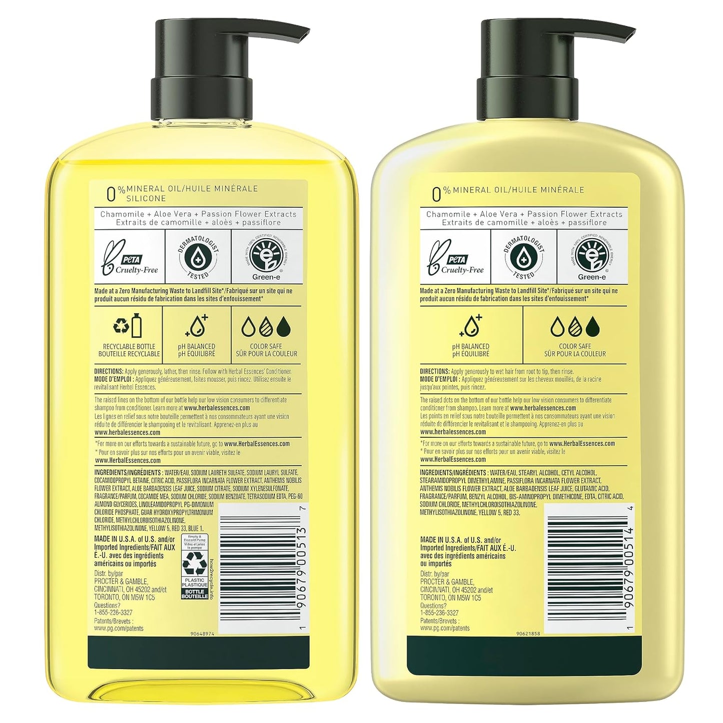 Herbal Essences Shine Collection Shampoo & Conditioner Set | Nourishing Formula for Radiant Hair