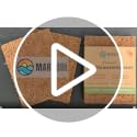Marasol Coconut Fiber Soap Saver and Scrub Pad - 4-Pack