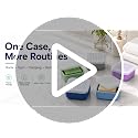 Square Travel Soap Case - Silicone Holder for Bar Soap