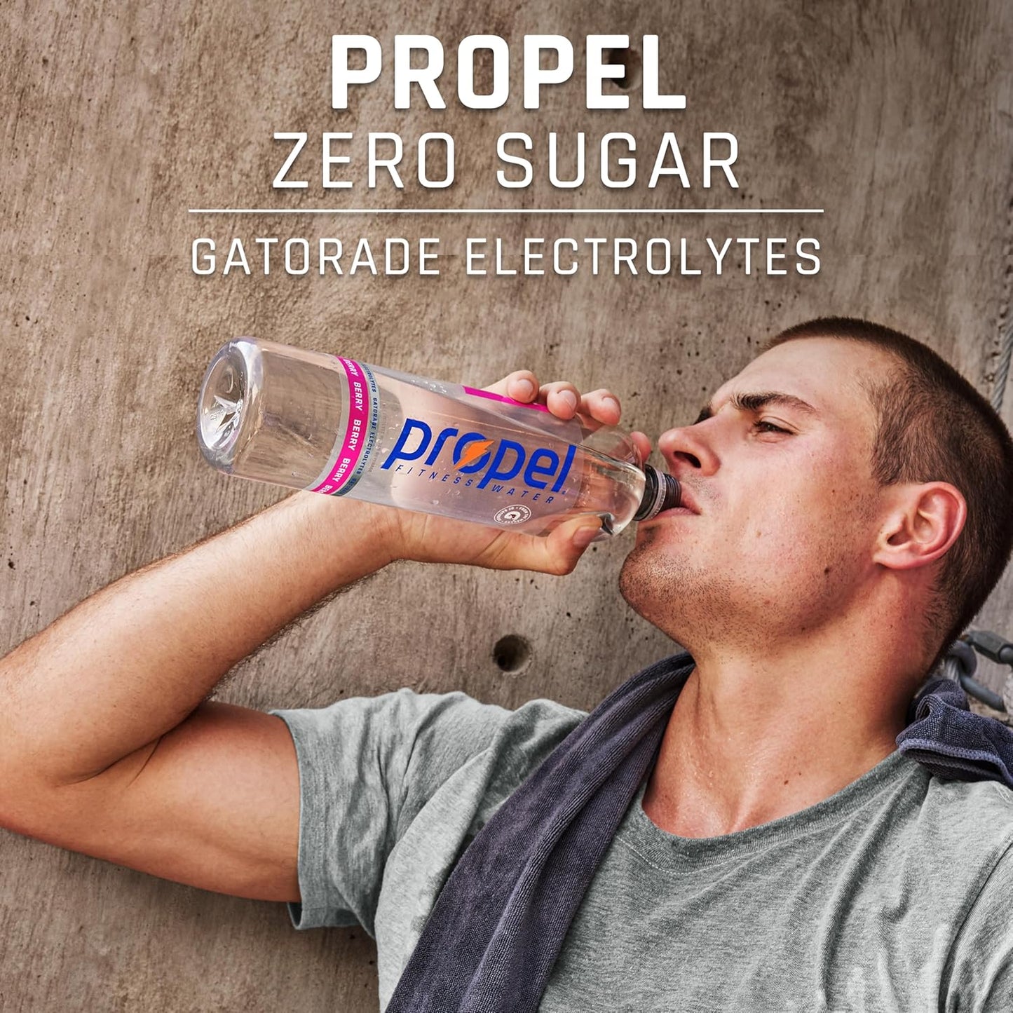 Propel Kiwi Strawberry Zero Calorie Sports Water - Electrolytes & Vitamins C&E | 16.9 Fl Oz (12 Pack)