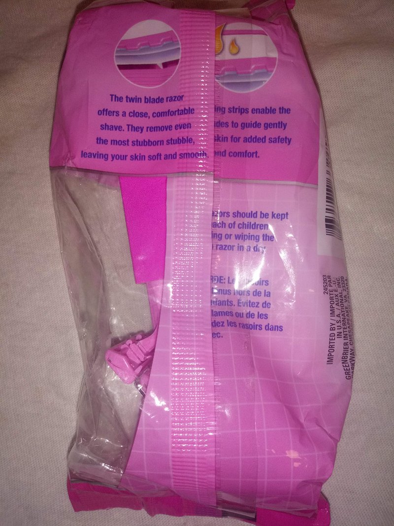 10 Women's Twin Blade Disposable Razors