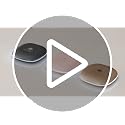 Mavoro Heavenly Pink LED Compact Makeup Mirror | 1x/10x Magnification, USB-C Charging, Dimmable Lighting