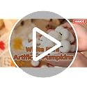 40 PCS White Mini Pumpkins with Maple Leaves for Fall Decor