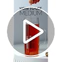 Stainless Steel Tea Infuser with Lid & Chain Hook - Medium Size