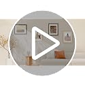 Vittanly 5x7 Solid Wood Picture Frame with Plexiglass - Brown