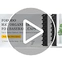 Fododo Hat Organizer - 2 Pack Wall-Mount Rack for Baseball Caps