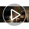 AMIR Motion Sensor LED Night Light - Cordless & Battery Powered, Warm White, Pack of 6