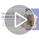 40" Hanging Garment Bags - Ultra Clear Suit Storage, 3 PCS