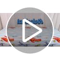 3pcs Airplane Party Tablecloths - Disposable Plastic Covers for Kids