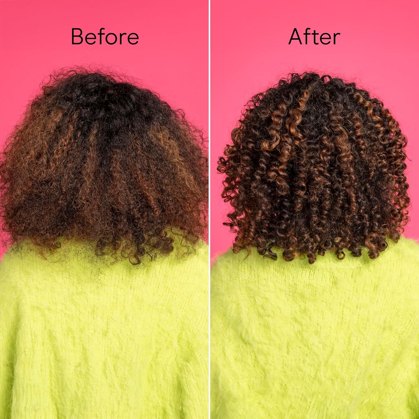 Conair Curl Define Pro Mini Detangler Brush - Frizz-Free Curl Defining Tool | Pink